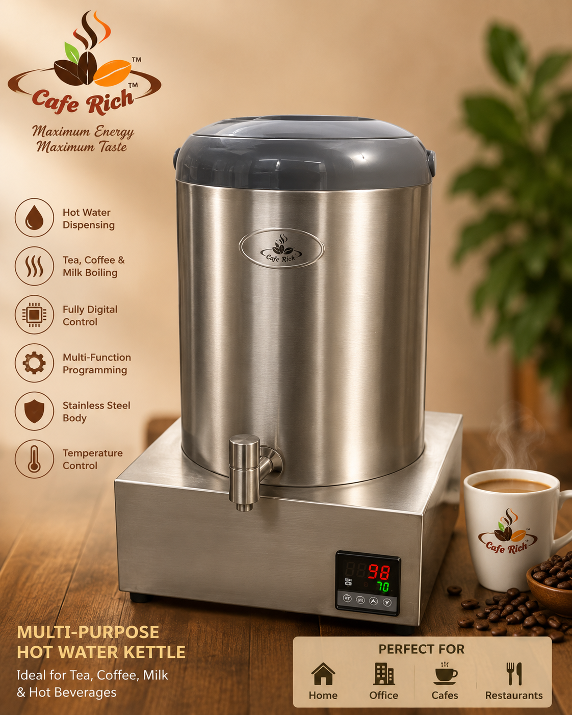 10L Digital Kettle